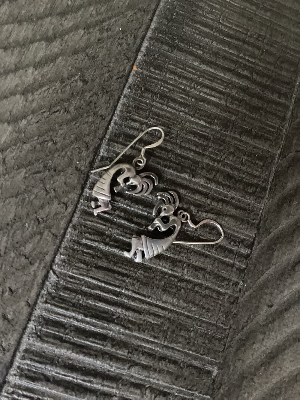 Native American Kokopelli Dangle Earrings